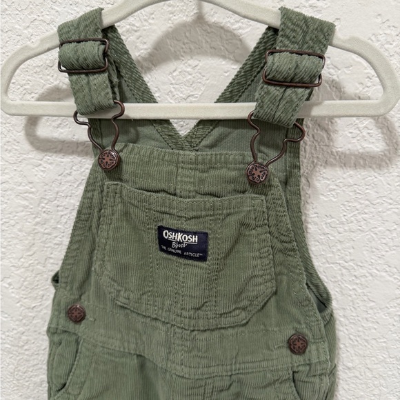 OshKosh B'gosh Green Overalls - Picture 2 of 4